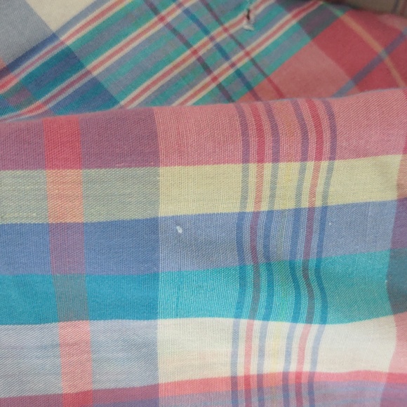 Vintage Plaid / Madras Short (8) Coastal Grandma - Picture 9 of 12